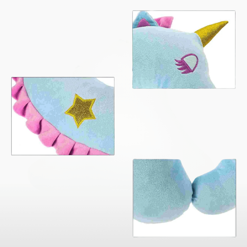 Coussin de Voyage Licorne pour Enfant - Travuria