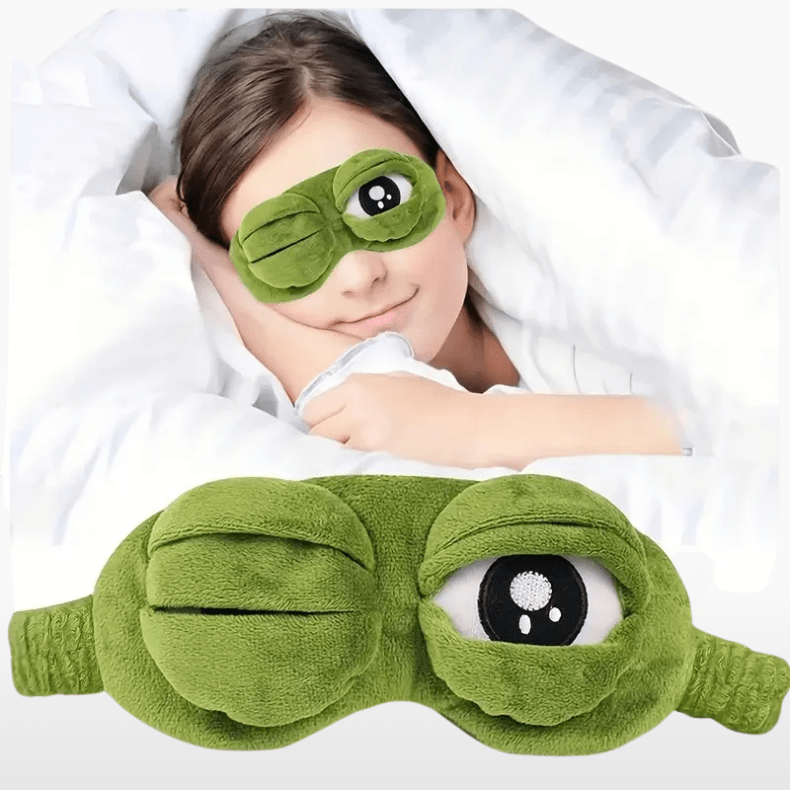 Masque de Sommeil Grenouille Enfant - Travuria