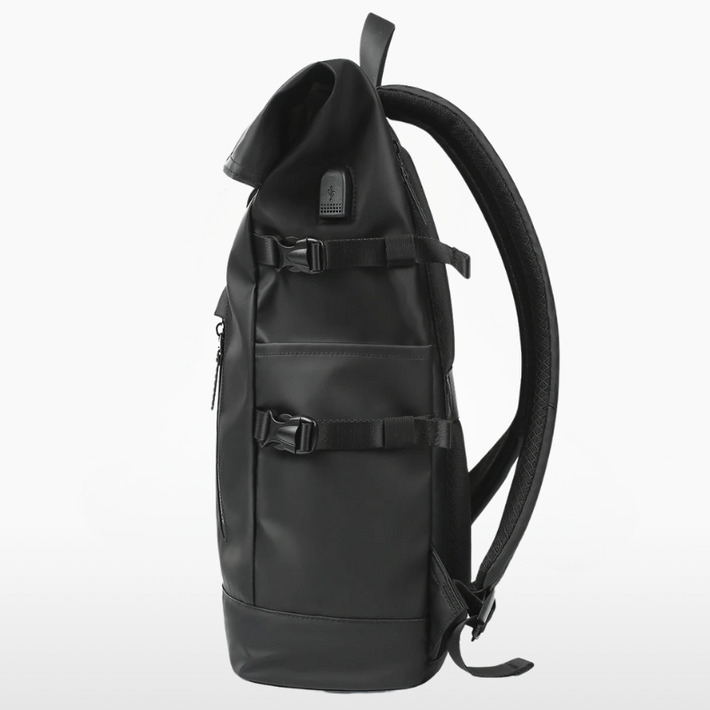 Sac à Dos Imperméable & Épuré avec Port USB - Travuria