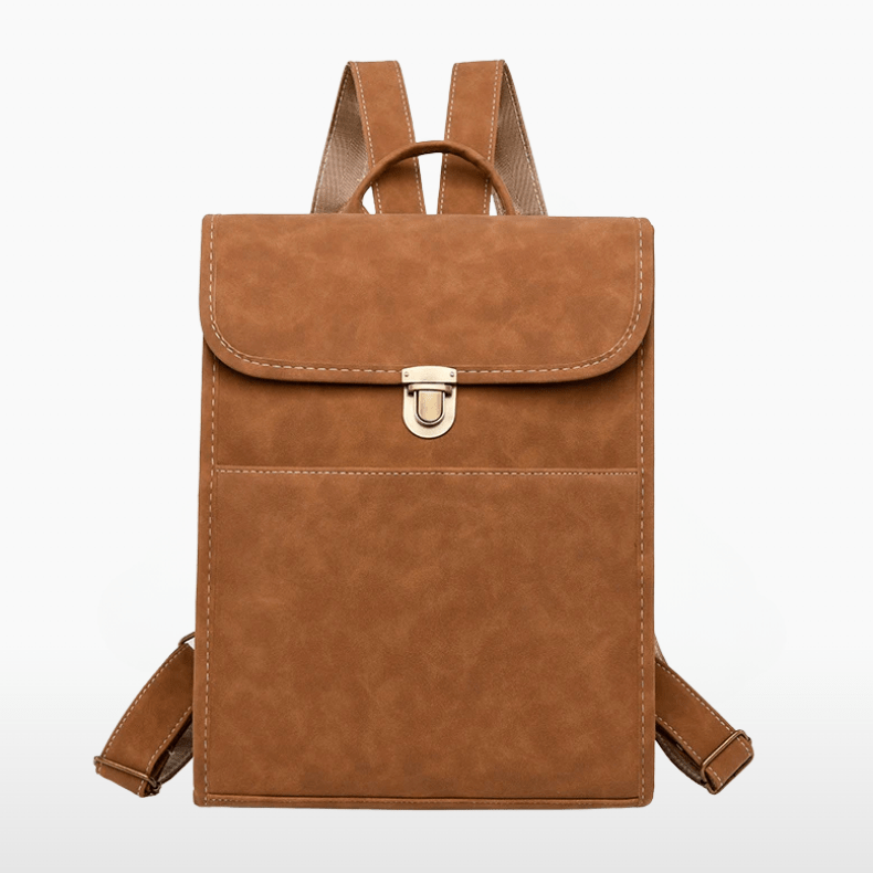 Sac à Dos Vintage en Cuir Doux - Travuria